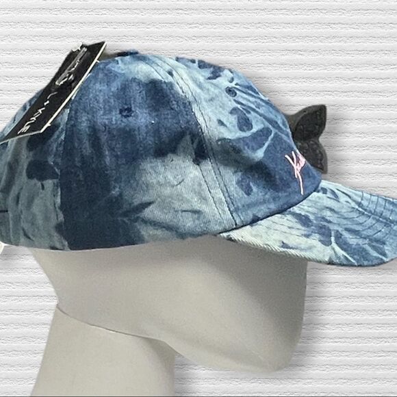 Kendall & Kylie Denim Tie Dye Baseball Cap - Picture 5 of 8